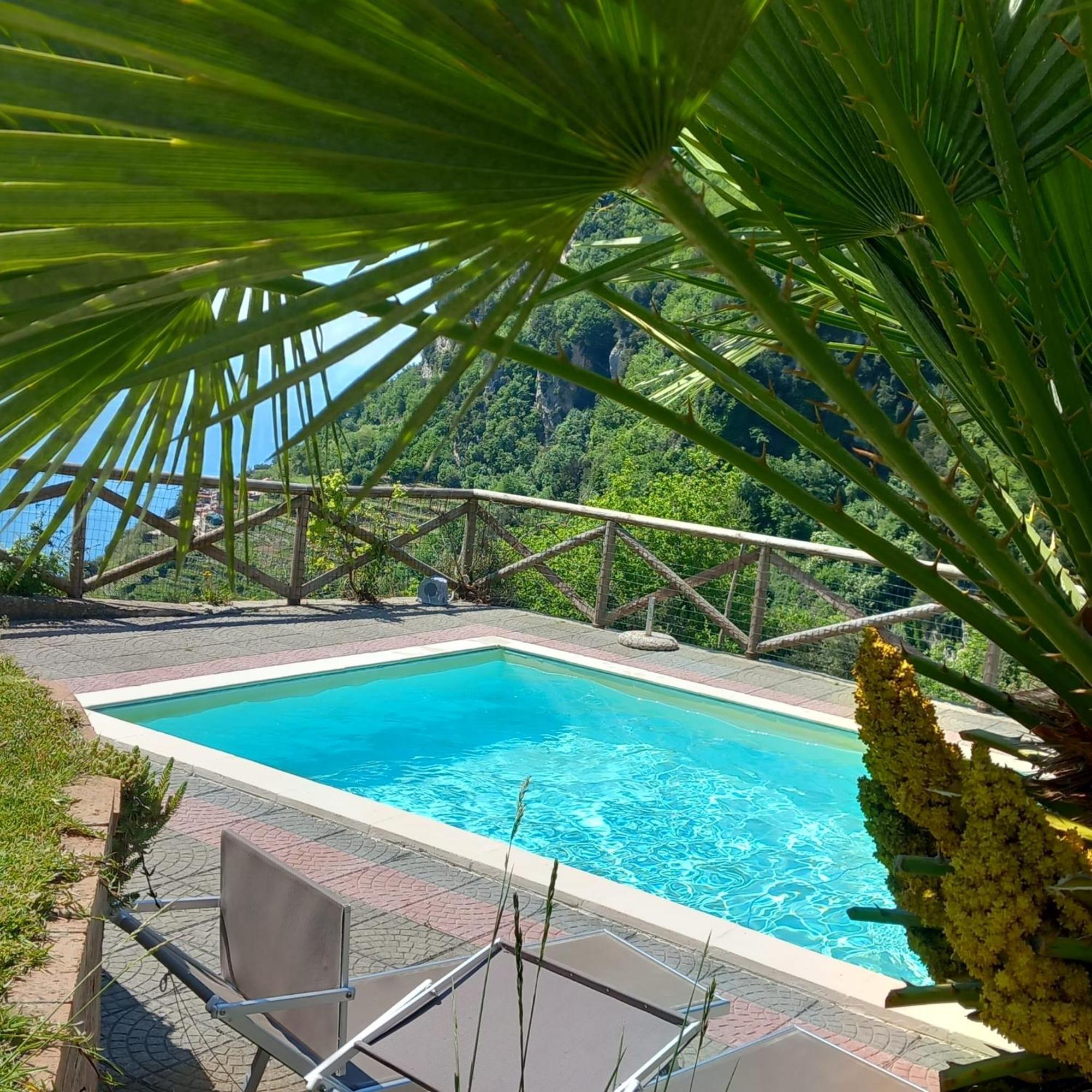 Bed and Breakfast La Cicogna Agerola Exteriér fotografie