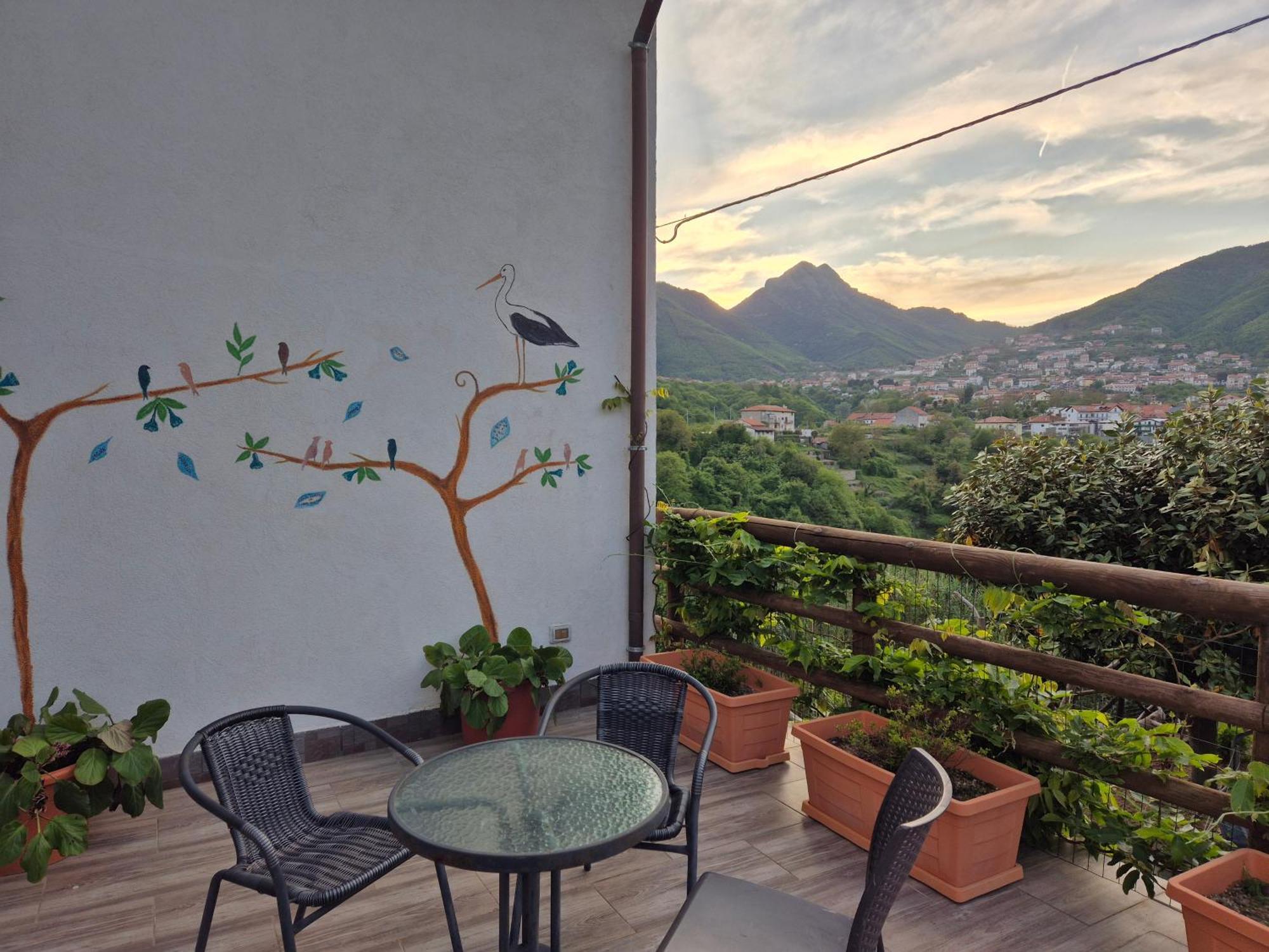 Bed and Breakfast La Cicogna Agerola Exteriér fotografie